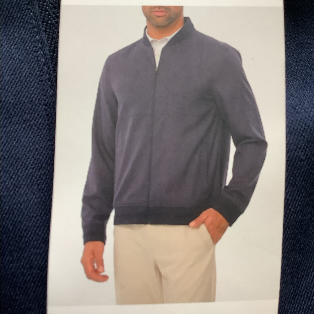 Men's Greg Norman Navy Light Jacket. NWT 🌟